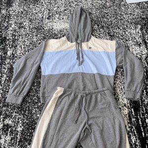 Grey sweatsuit